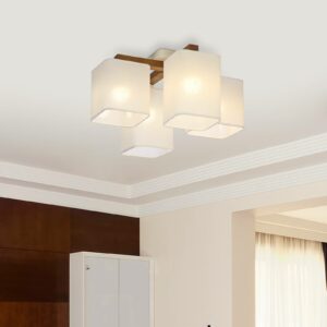 Tora loftlampe, 4 lyskilder, hvid