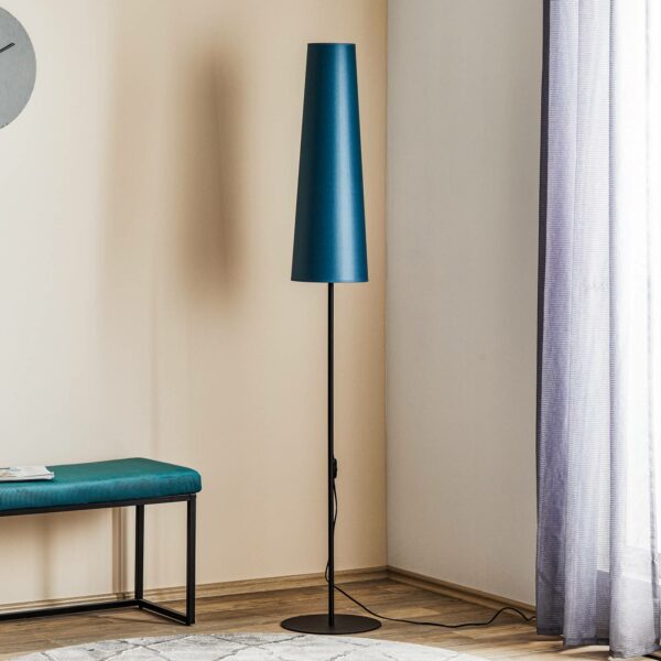 Umbrella gulvlampe, højde 168 cm, blå