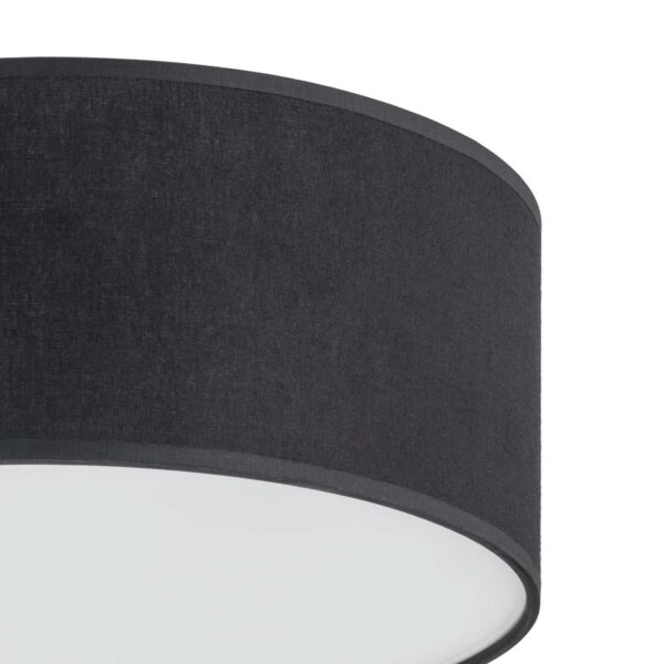 Rondo loftlampe, sort, Ø 30 cm