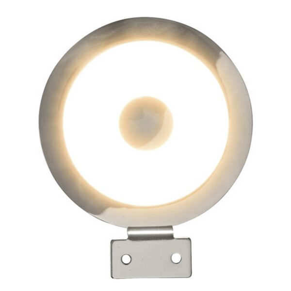 Rund LED-spejllampe Tondo