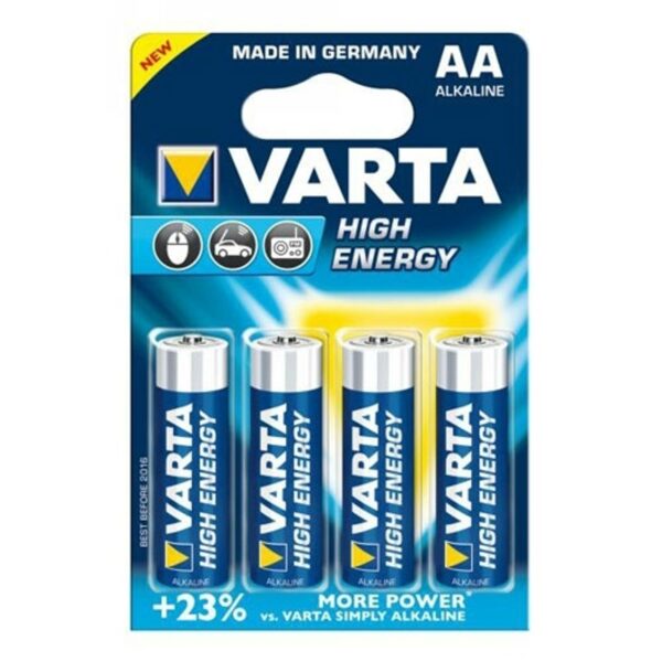 High Energy-batterier Mignon 4906 AA fra VARTA