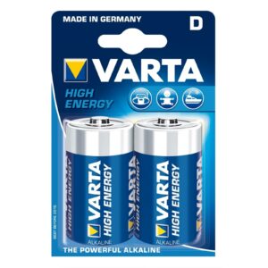 Mono D HighEnergy-batt. i blisterpakning m. 2 stk.