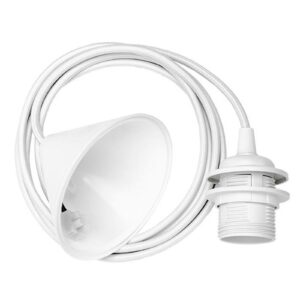 Designer pendellampe Eos mini i hvid
