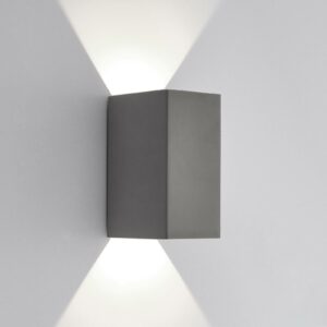 Lucande Vigga udendørs LED-væglampe, beton