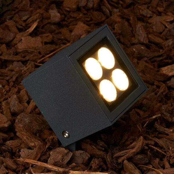 LED spot med jordspyd Charlie til udendørs, IP65