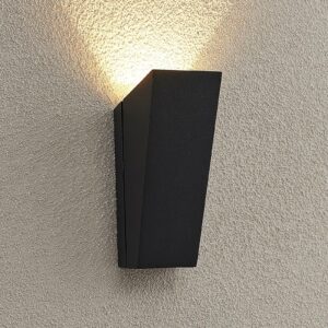Lucande Maniela udendørs LED-væglampe, uplight