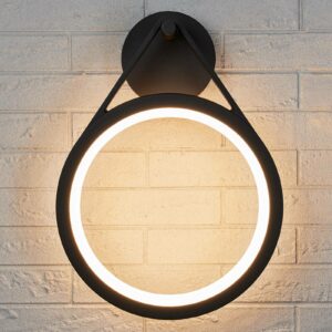 Mirco LED udendørslampe, ringformet, IP65