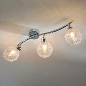 LED-loftslampe Ticino m. tre lyskilder