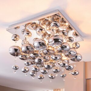 Esfera loftlampe med glaskugler