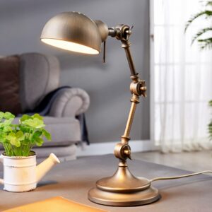 Ellisen - skrivebordslampe i bronze