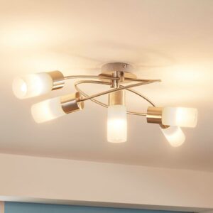 Lindby Erva LED-loftlampe, 5 lyskilder