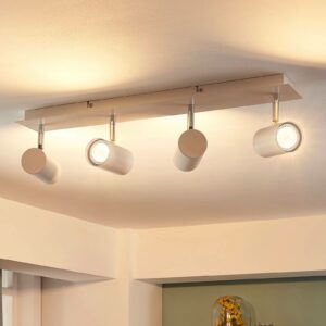 Loftspot Iluk med hvid finish, LED 4 lyskilder