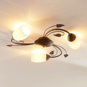 LED loftlampe Stefania, tre lyskilder