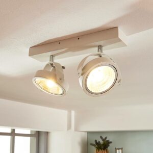 Lieven - LED loftlampe i hvid med 2 lyskilder