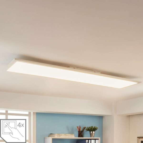 Arcchio Enja LED-panel, 119,5 cm x 29,5 cm
