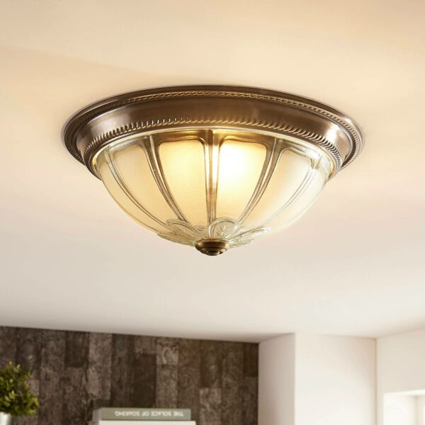Rund LED loftlampe Henja, dæmpbar i 3 trin