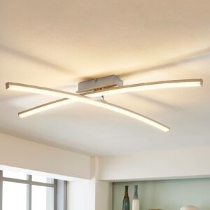 Laurenzia - LED loftlampe i krom, dæmpbar