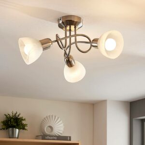 Lindby Paulina LED-loftlampe, 3 lyskilder, rund