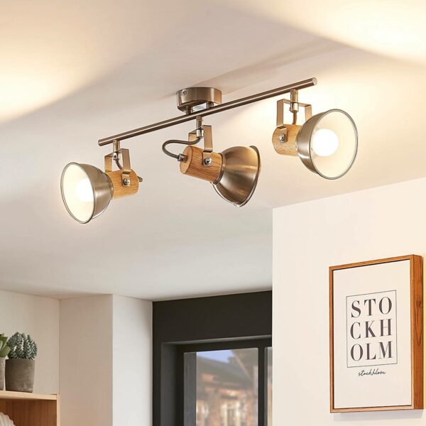 Dennis - aflang LED loftlampe med 3 lyskilder