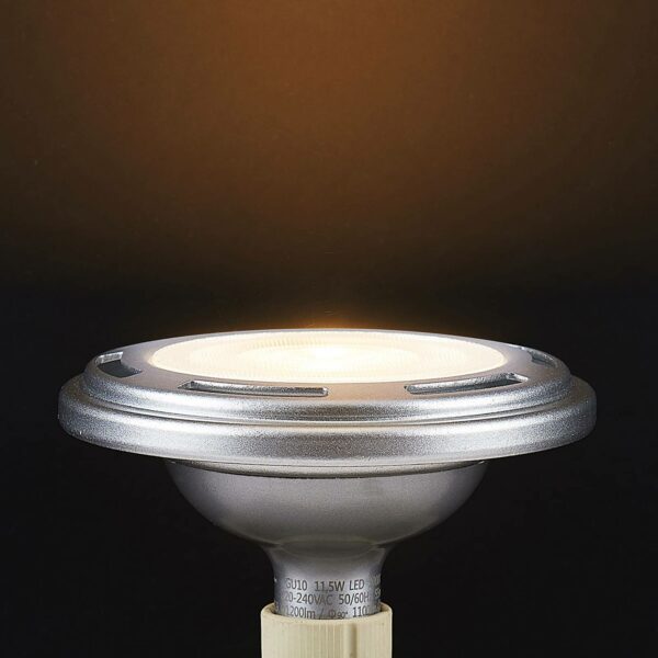 LED-reflektor GU10 ES111 11,5 W dæmp. 3.000 K sølv