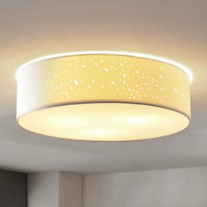 Loftlampe Umma, direkte i loftet, hvid