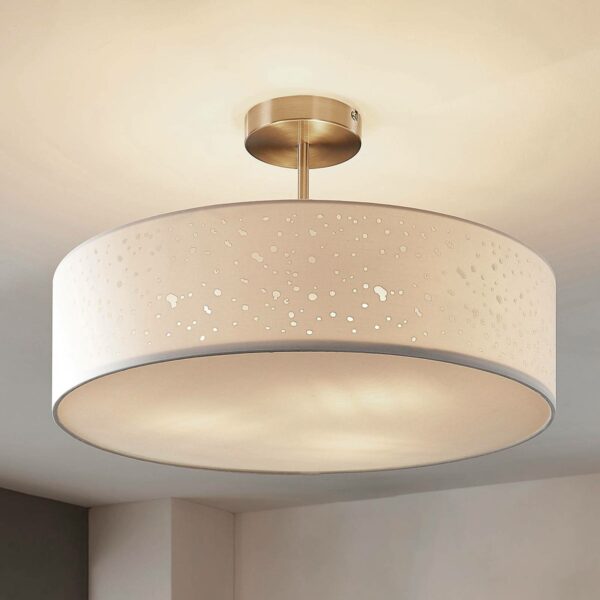 Loftlampe Umma med afstand, hvid