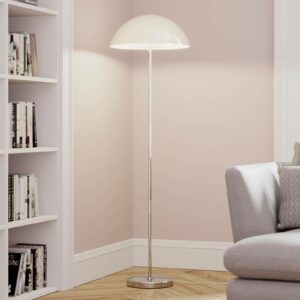 Lucande Lourenco gulvlampe i opalglas