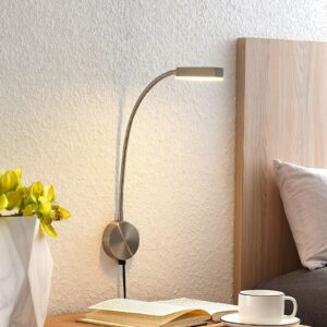 LED-væglampe Samari med fleksarm og sensor