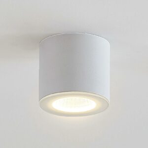 LED-downlight Demiran i hvid, rund