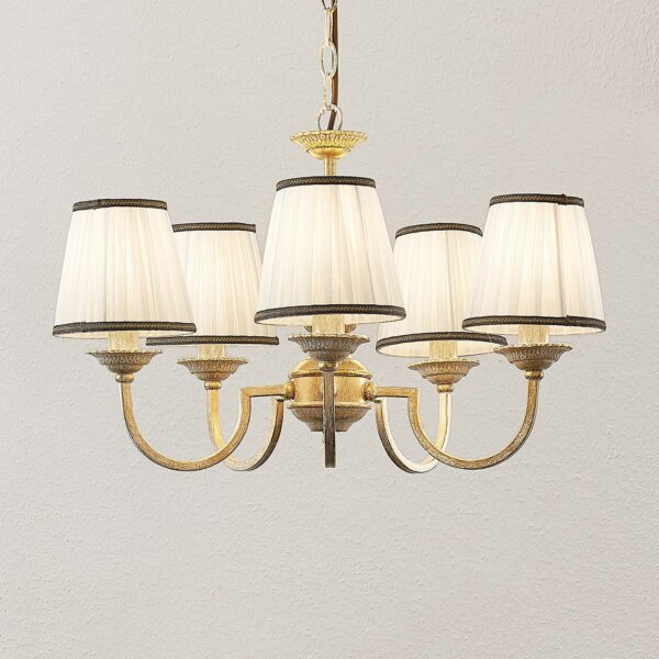 Lindby Lumiel lysekrone, 5 lyskilder