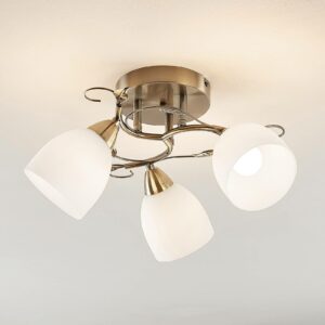 Lindby Thaddeus loftlampe, 3 lyskilder højde 23 cm
