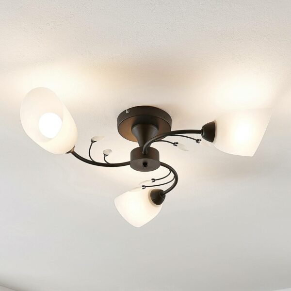 Lindby Amgad loftlampe, 3 lyskilder