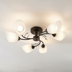 Lindby Amgad loftlampe, 6 lyskilder