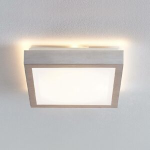 Lindby Margit LED-loftlampe i alu, kantet, 27 cm