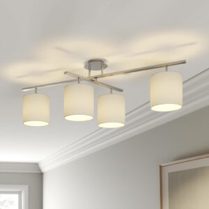 Lindby Zalia stof-loftlampe