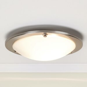 Loftlampe Rebecca - med metalrand