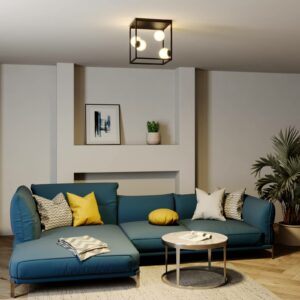 Lindby Utopia LED-loftlampe, 4 lyskilder