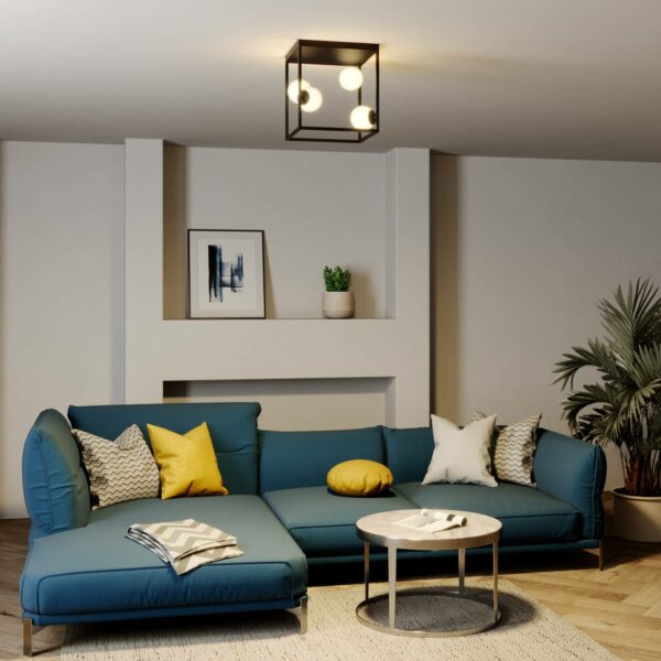 Lindby Utopia LED-loftlampe, 4 lyskilder