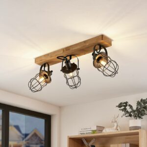 Lindby Serima loftlampe med tre burskærme