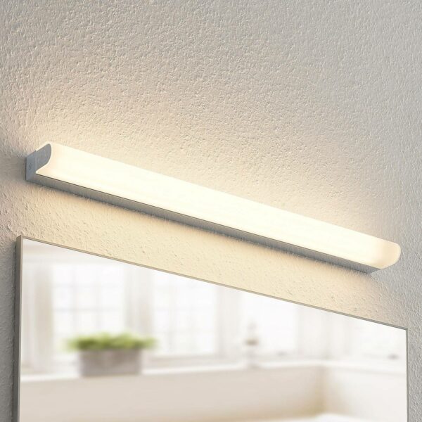 Arcchio Mourice LED-væglampe, IP44, krom, 71 cm