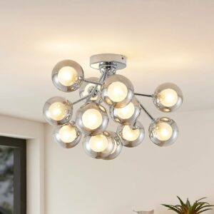 Lindby Kankou loftlampe, 12 lyskilder