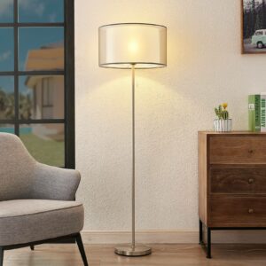 Lindby Taxima gulvlampe, grå