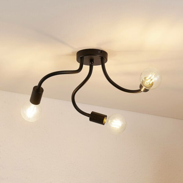 Lindby Aurina loftlampe, 3 lyskilder