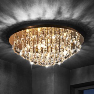 Lindby Gillion loftlampe, 8 lyskilder