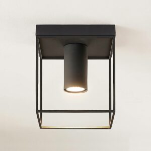 Lindby Disabio loftlampe af metal, mørkegrå