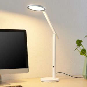 Lucande Felkano LED-bordlampe, hvid
