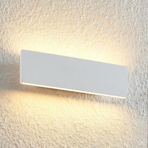 Lindby Ignazia LED-væglampe, 28 cm, hvid