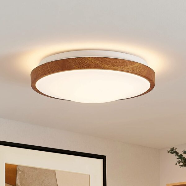 Lindby Mynte LED-loftlampe, rund, 29,5 cm