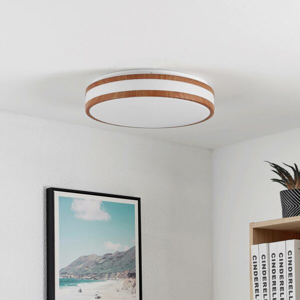 Lindby Viljami LED-loftlampe, rund, 41 cm