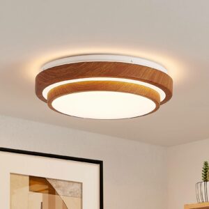 Lindby Vaako LED-loftlampe, rund, 34 cm